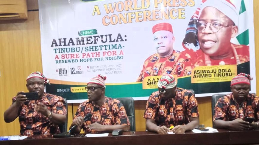 APC: Igbo group insists on Tinubu/Shettima 2027 Presidential ticket