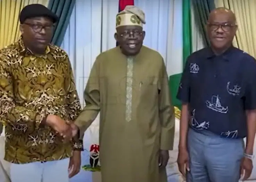Tinubu reconciles Fubara, Wike, others