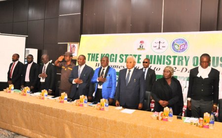 Criminal Justice Administration, Plea Bargain dominate discussion at Kogi Judicial Seminar