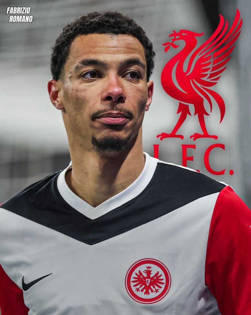 Liverpool about  to complete Hugo Ekitike Transfer from Eintracht Frankfurt