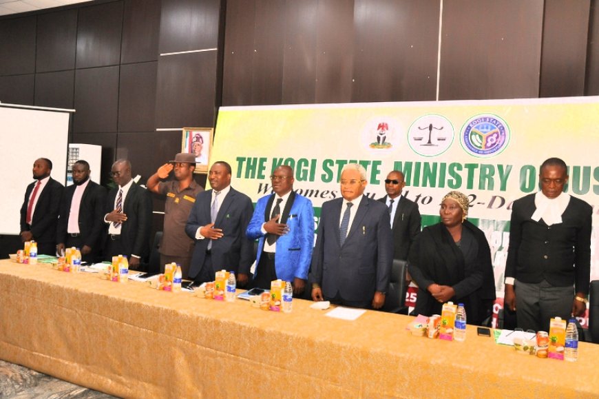 Criminal Justice Administration, Plea Bargain dominate discussion at Kogi Judicial Seminar