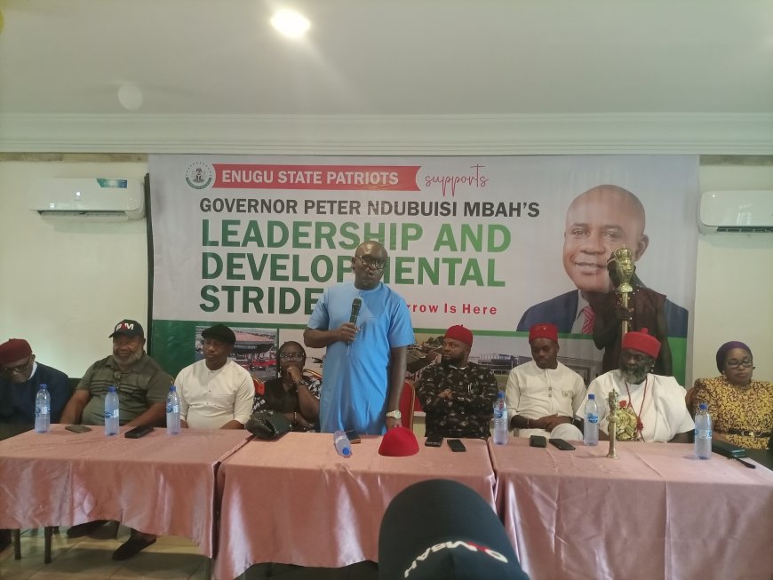 Enugu Patriots mount Pressure on Gov Peter Mbah to quit PDP