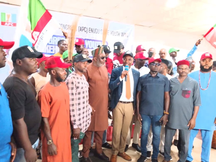 2027: Enugu APC Youths Endorse Tinubu For 2nd Tenure, Promises Massive Votes