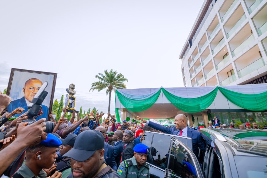 Gov Mbah Revamps Enugu Hotel Presidential, Extols M.I Okpara's Vision