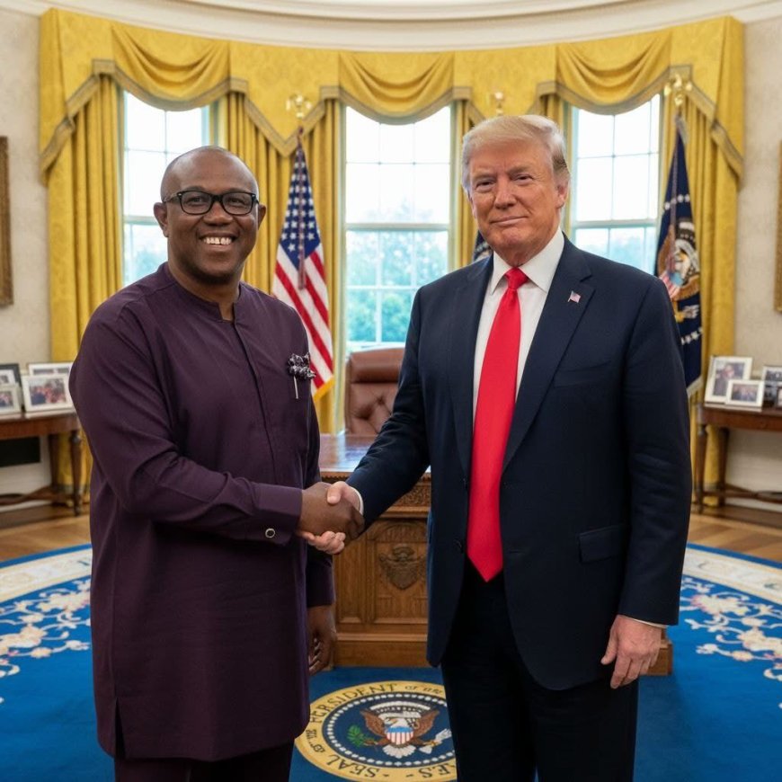 Peter Obi disowns trending pictures of him with Trump, MC Oluomo