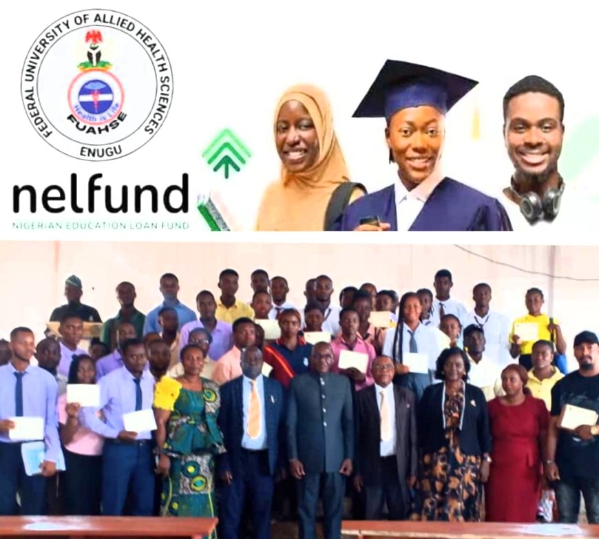 NELFUND disburses School fees to FUAHSE Students