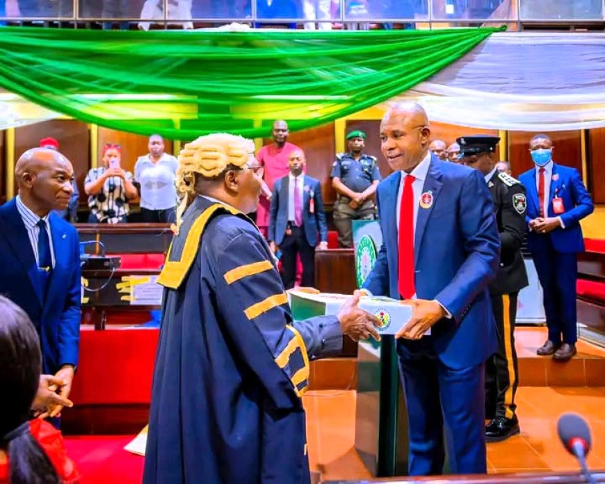 2026: Gov Mbah present N1.62 trillion budget proposal to Enugu Assembly