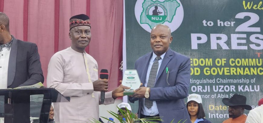 NUJ crowns Odo Enugu council chairman of year