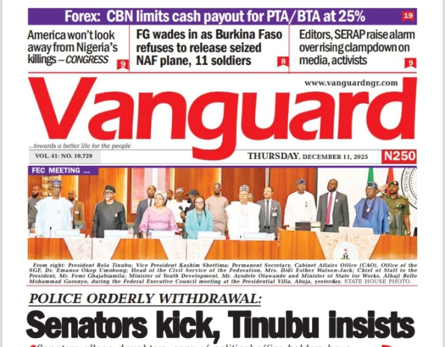 Vanguard Newspaper addict buried with current edition in Onitsha