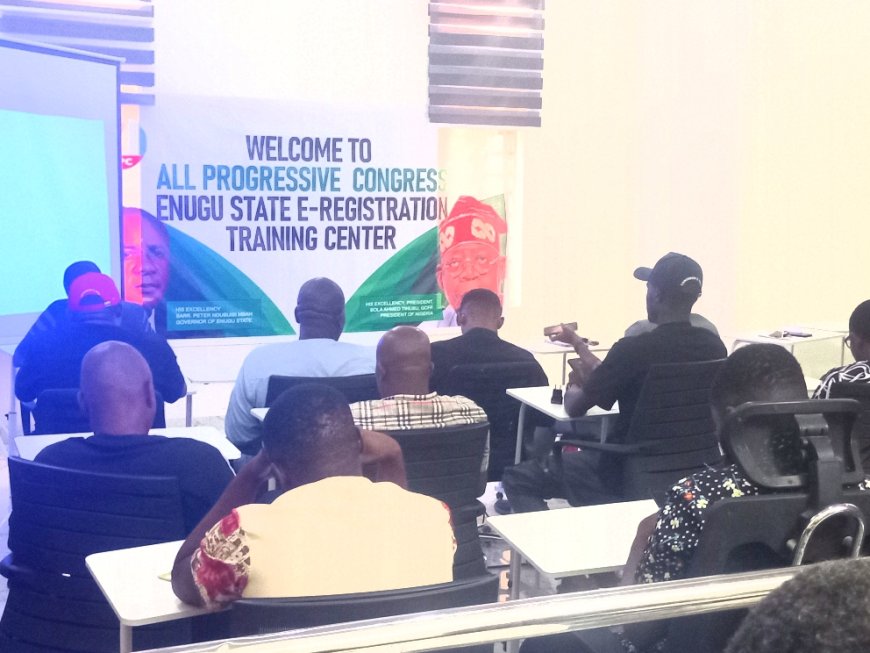 APC to register 1.2M members as Party's E-registration kicks off in Enugu