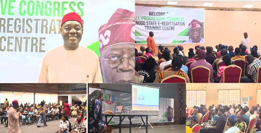 APC trains 1,300 ward agents for party's online registration in Enugu