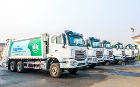 Gov Mbah Rolls Out Compactors, Automated Road Sweepers, Others to Keep Enugu Clean