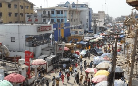 (VIDEO) IPOB, APGA trade words as protest, heavy security presence trail closure of Onitsha main mkt