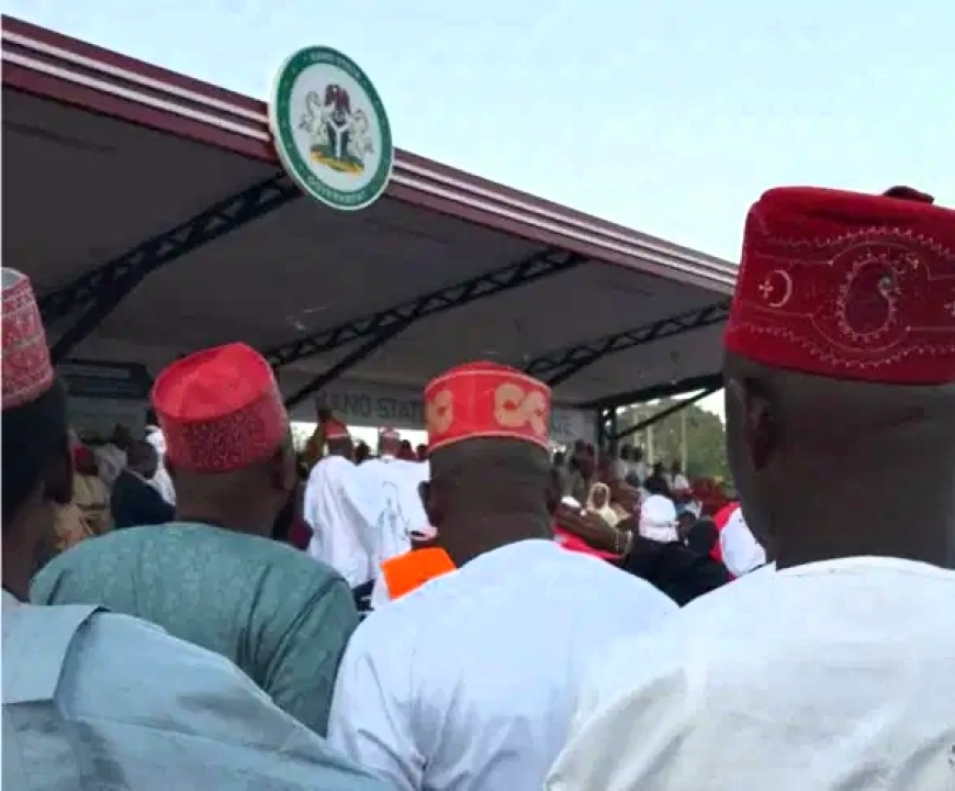 Kano wears Tinubu's signature cap as Gov Yusuf concludes defection to APC plan