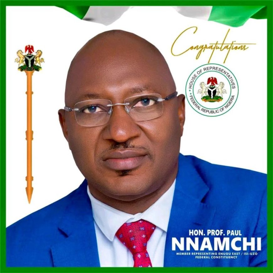 Prof Nnamchi, a symbol of hope for purposeful governance