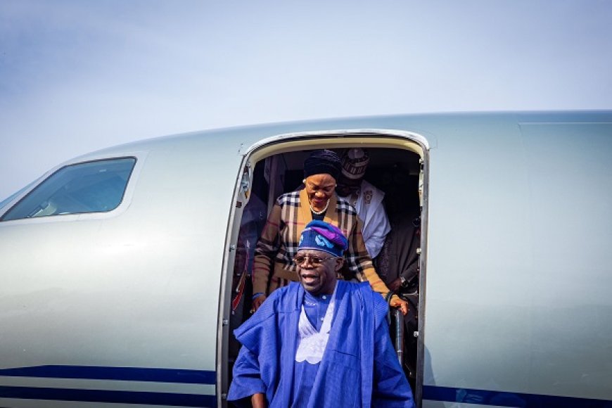 Again, Tinubu departs Abuja Monday for state visit to Turkiye