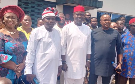 PDP: Turaki faction expresses confidence in court victory, swears in caretaker c'ttee for Abia