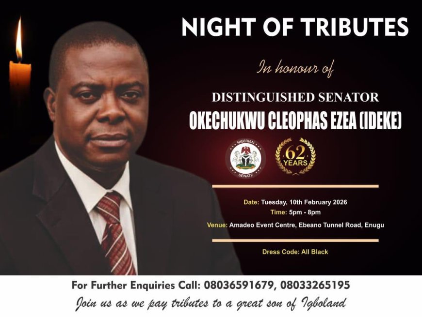 What late Senator Okey Ezea meant to National Assembly - Akpabio