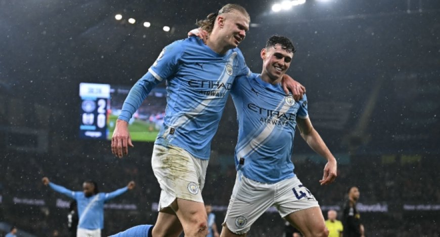 Man City Crush Fulham, Close In On Arsenal