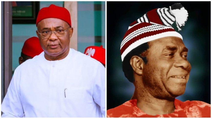 Acclamation to Gov Uzodinma's Imo@50 honours award on Collins Obih