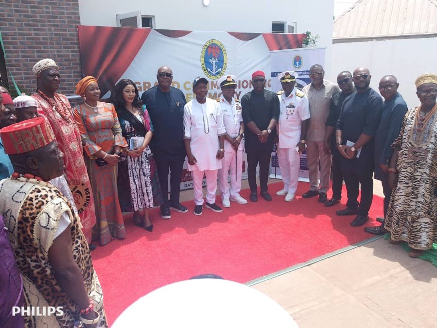 Navy gifts health facility to it's retiree in Enugu