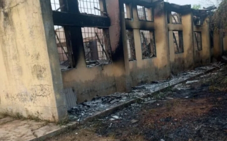 VIDEO: Petition to EFCC reason for setting Eha-Amufu College of Education Ablaze - Insiders