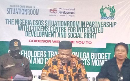 Civil Society Groups monitor LG projects, budget implementation in S'East