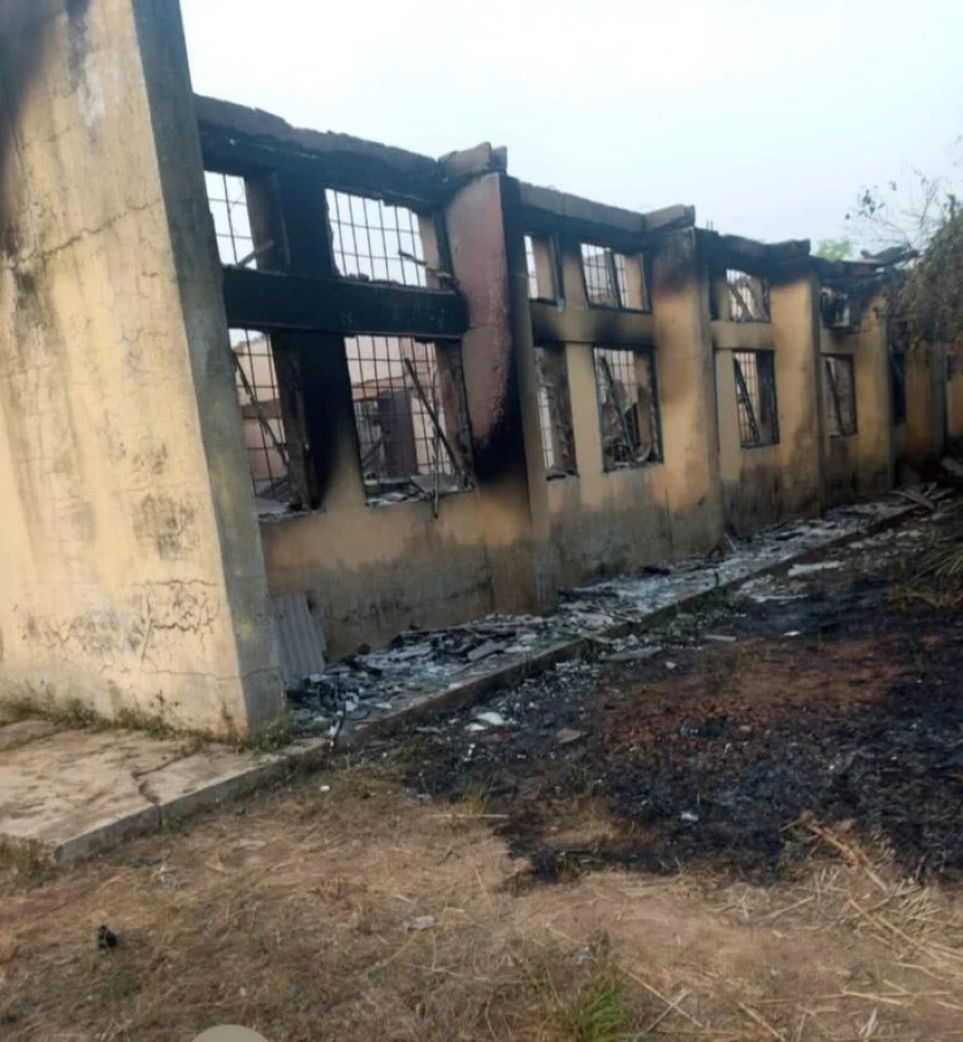 VIDEO: Petition to EFCC reason for setting Eha-Amufu College of Education Ablaze - Insiders