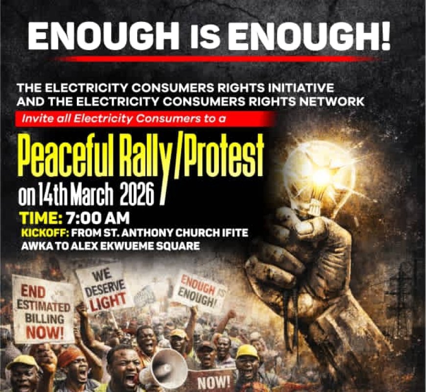 Rights groups insist on protest over electricity supply failure, fears epidemic