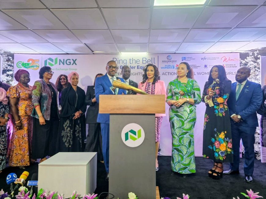 IWD: Bianca Ojukwu Rings Bell For Women Equality At NGX Floor