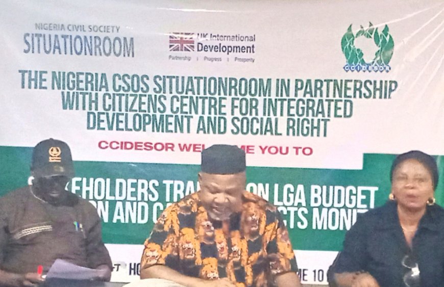 Civil Society Groups monitor LG projects, budget implementation in S'East