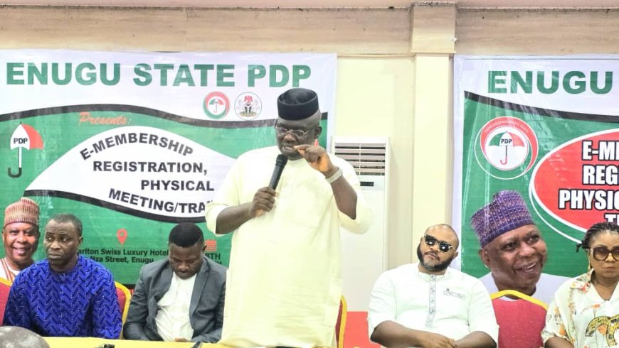 PDP begins membership e-registration in Enugu