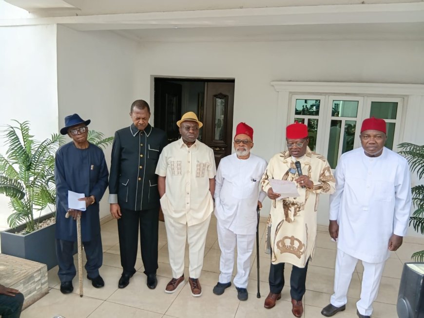 S'East ex-Govs lunch re-election support for Tinubu