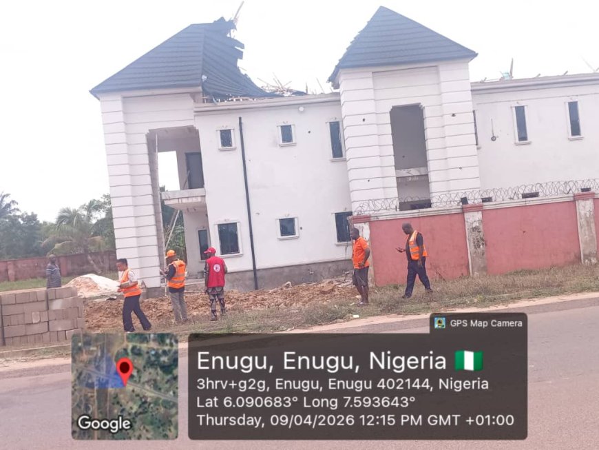 NEMA concludes assessment impact of windstorm disaster in Enugu