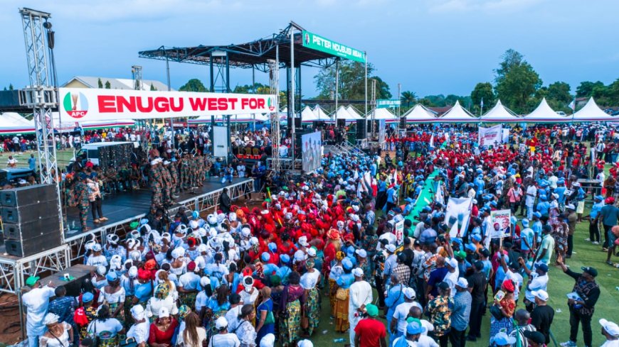 Enugu West Endorse, Gifts Gov Mbah N100 Million for Nomination Form