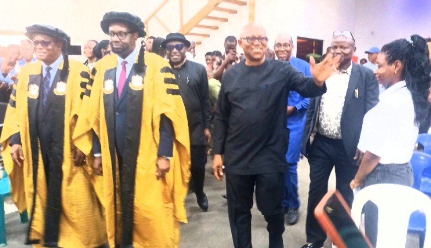 Emphasize Education than physical infrastructure - Peter Obi advises Govt