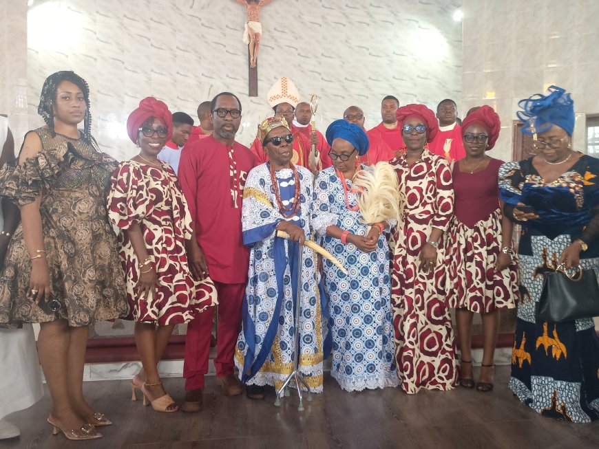 Soludo, Anambra Monarchs Celebrates Igwe Gibson Nwosu At 90 Years