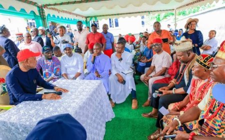 Gov Mbah Unveils Healthcare, Infrastructure Plans in Awgu Stakeholders Meeting