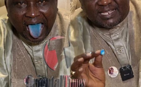I Don't Do Drugs, "Blue Candy" Caused my Blue Tongue - Lawmaker Cries Out