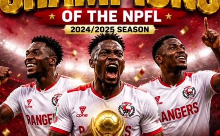Gov Mbah hails as Rangers Clinches 9th NPFL Trophy