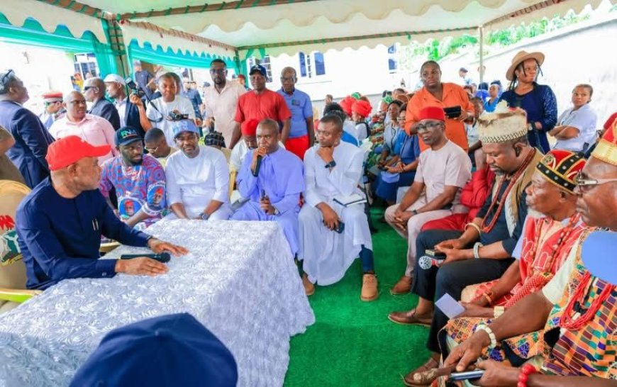 Gov Mbah Unveils Healthcare, Infrastructure Plans in Awgu Stakeholders Meeting
