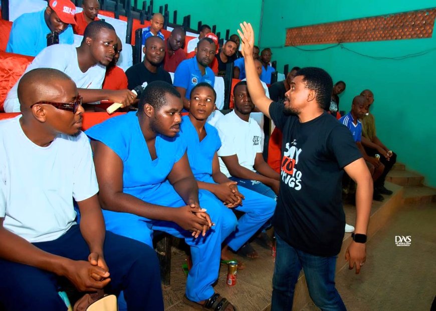 NAS Visits NDLEA Rehab Centre as Doctor Warns: “Staying Drug-Free Is a Lifetime Battle”