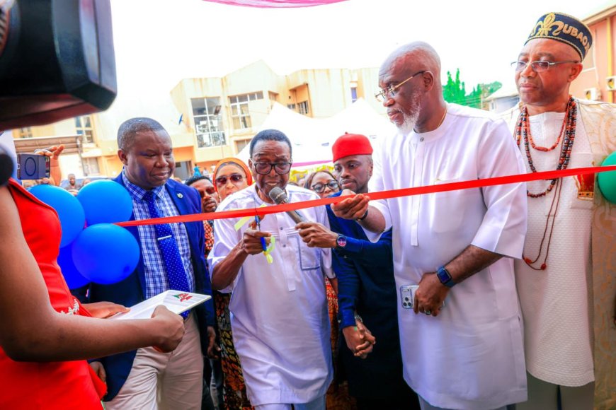Nwobodo Commissions Re-equipped Neonatal Unit at Parklane