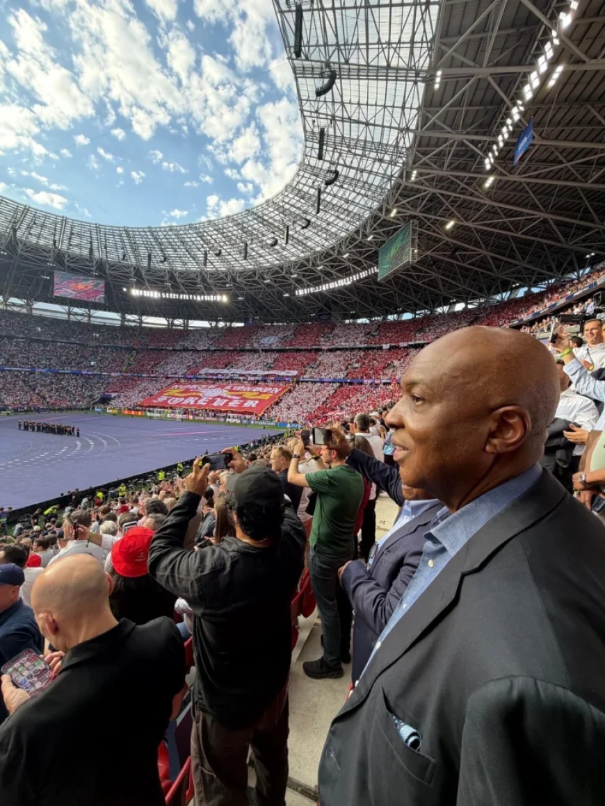 Saraki in Budapest to Back Arsenal in Champions League Final