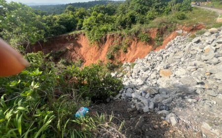 Greater Awgu Leaders Demand Emergency Fix As Erosion Cuts Off Oji-Awgu Federal Road