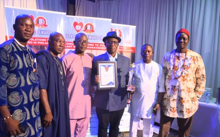 Prince-Henry Hart Bags Silent Heroes Award, Commits to Youth, Nation Building