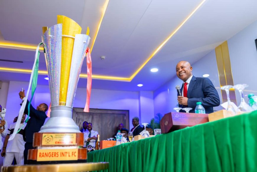 Mbah Rewards Rangers with N150m, Land for Winning NPFL Title