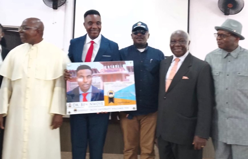 GOUNI Celebrates Ben Nwoye On New Position, Support To Institution