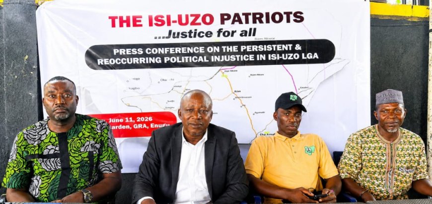 Isi-Uzo Patriots Accuse Eha-Amufu of Monopolizing Political Positions, Urge Gov. Mbah to Reverse Chairmanship Allocation