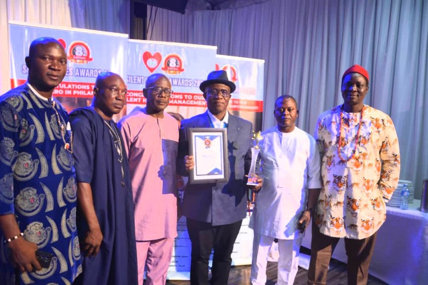Prince-Henry Hart Bags Silent Heroes Award, Commits to Youth, Nation Building